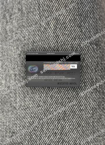 United Kingdom Santander bank mastercard photolook back